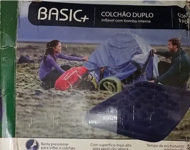 4.Colchão duplo inflável com bomba interna -<br><br>1,91x1,37x22cm<br><br>pessoas<br><br>Tempo de u