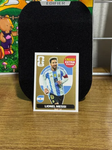 Figurinha Ouro Messi
