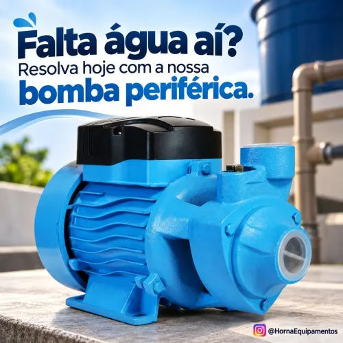 Bomba Periférica de Água 0,5CV 110/220V