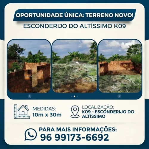 Terreno à venda 10x30