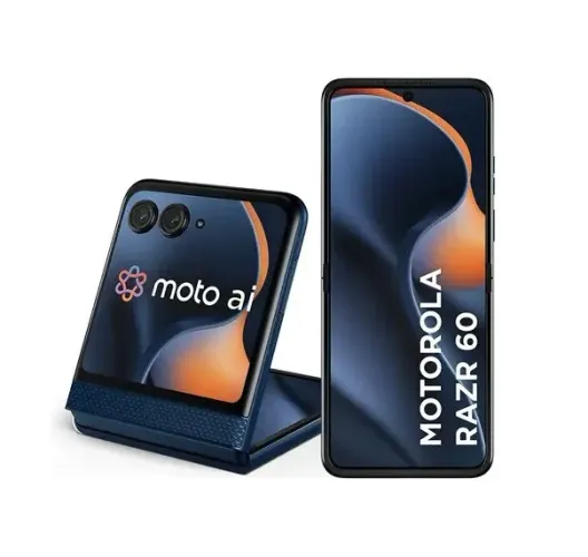 Motorola Razr 60 5G, Azul, 256Gb + 12Gb, Nota Fiscal (em estado de novo)