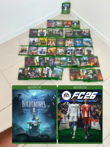 Jogo xbox one series nightmares2 fc26.
