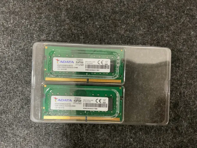 Título: Kit 16GB RAM DDR4 para Notebook (2x8GB) - Pouquíssimo Uso