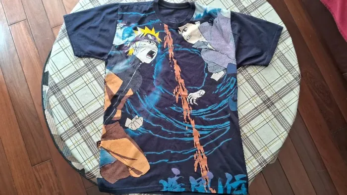 Camisa Naruto e Sasuke- Piticas