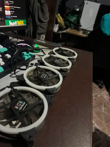Fan RGB rainbow