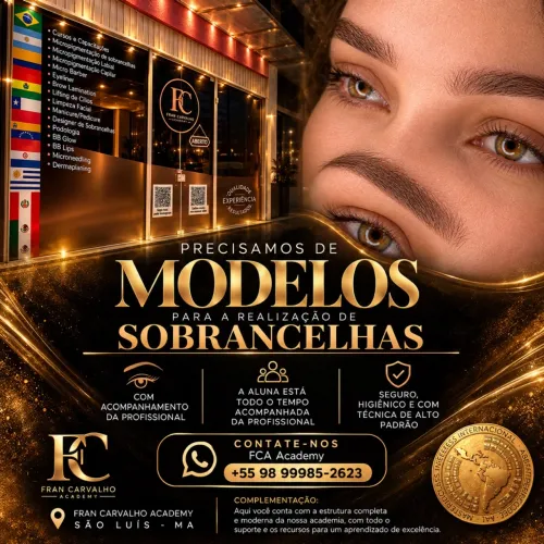 PROCURA-SE MODELOS PARA MICROPIGMENTAÇÃO DE SOBRANCELHAS - VAGAS LIMITADAS ?