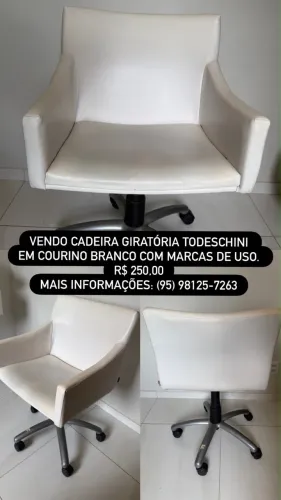 Cadeira giratória Todeschini