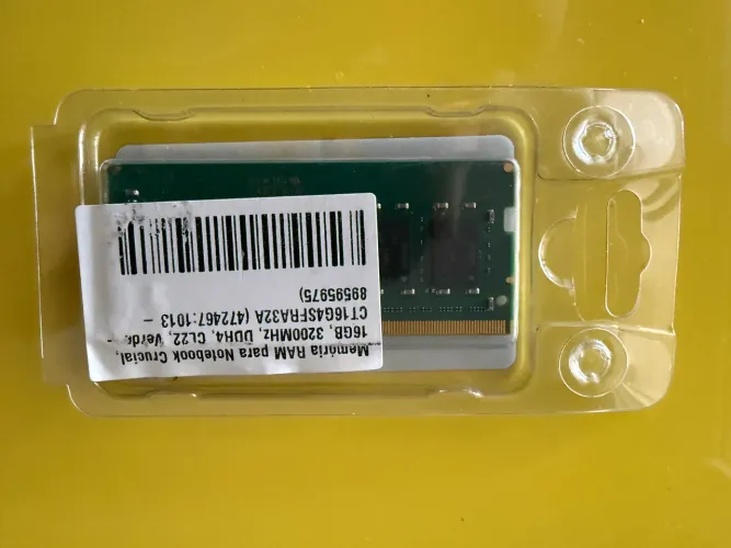 Memória DDR4 para Notebook 16GB