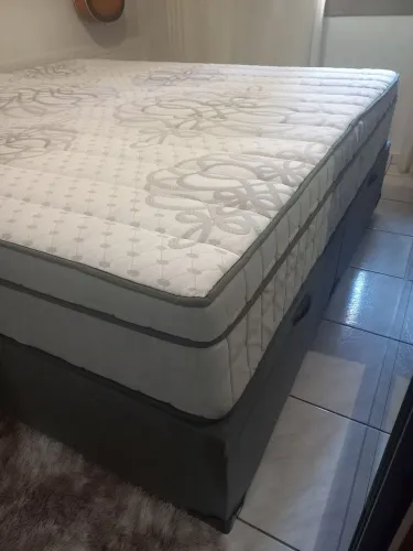 Cama box king Ortobom Exclusive Sleep