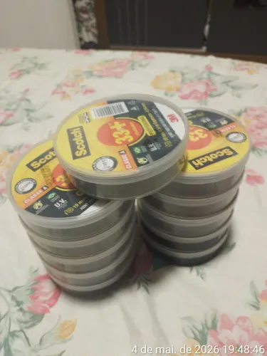 Vende-se 10 fita isolamento 3m 