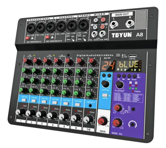 Mesa de Som Teyun A8