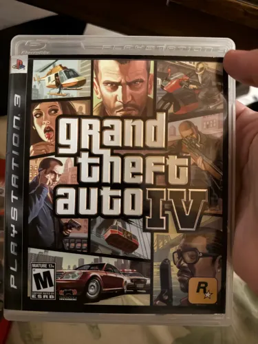 GTA 4 com mapa PlayStation 3