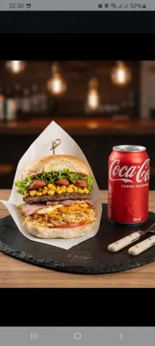 Combinação perfeita Lanche e açaí 