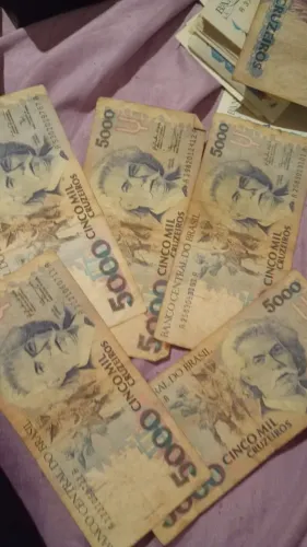 Dinheiro antigo para colecionador