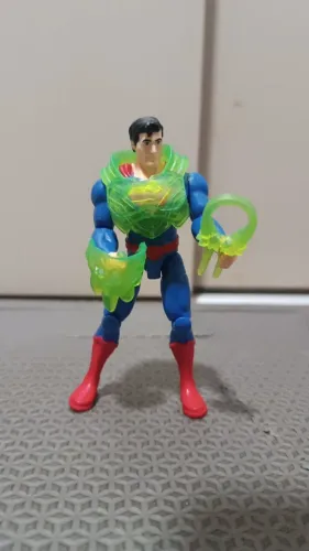 Superman DC Total Heroes Original Mattel + Armadura e Acessórios