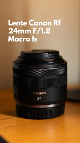 Lente Canon Rf 24mm F/1.8 Macro Is