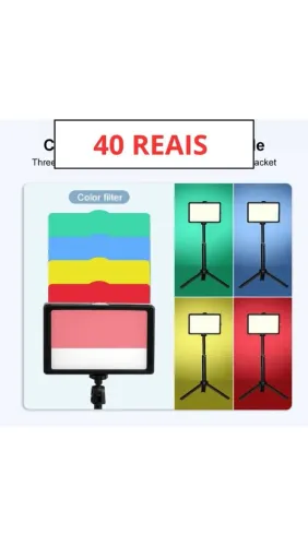 Led para fotografia