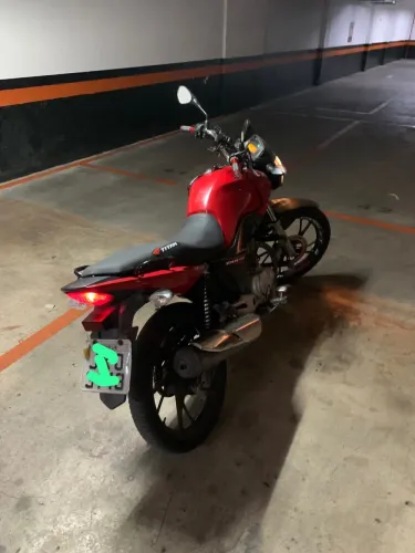 CG Fan 150 troco por carro com volta