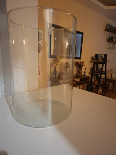 Vasos tubo vidro 30 cm
