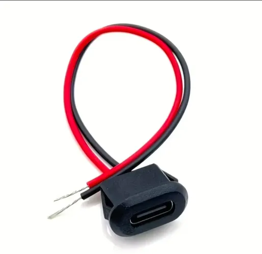 Conector tipo c fêmea