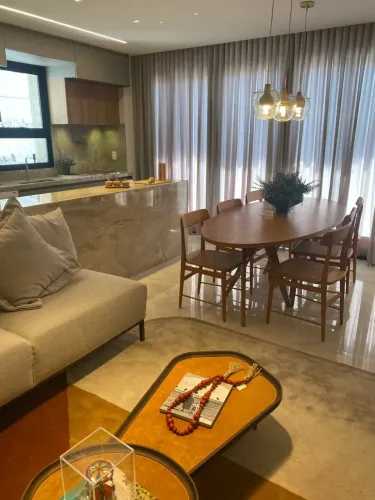 Apartamento, 135 m2, 3 suítes, Setor Oeste, praça do Sol, Shopping Bougainville, nunca hab