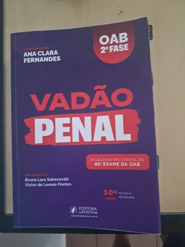 Vade Mecum Penal - VADAO PENAL EXAME 46 COM ETIQUETAS - USADO
