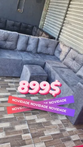 SOFÁ DE CANTO L PRONTA ENTREGA