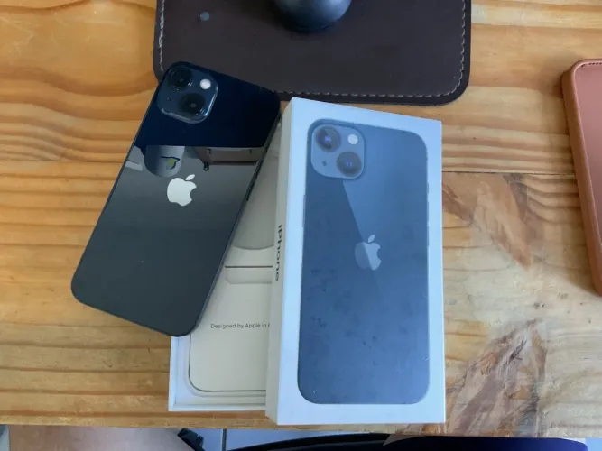 iPhone 13 128GB Impecável - Bateria 100% Original Apple (Troca Oficial) + Caixa e Nota