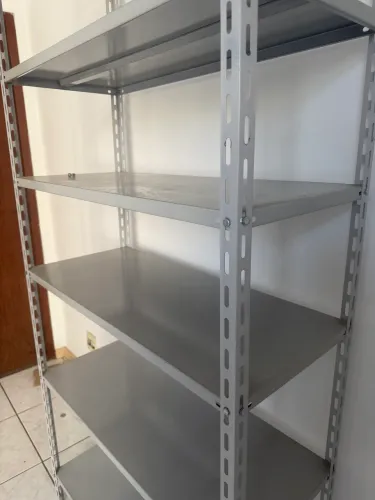 Prateleira de aço 6 divisórias