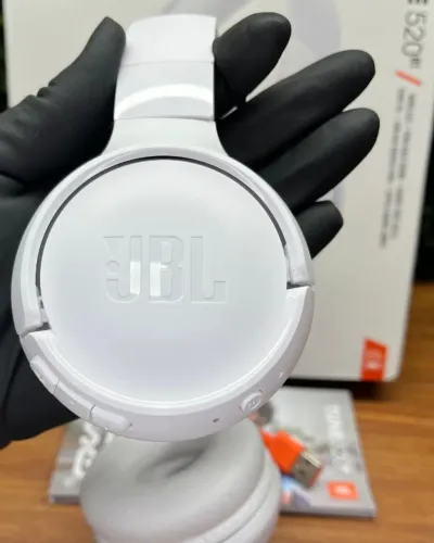 Headphone Bluetooth JBL Tune 520BT - Pure Bass, 57h de Bateria - Novo, Entrega Grátis