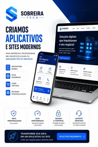 Desenvolvimento de Aplicativos e Sites Personalizados