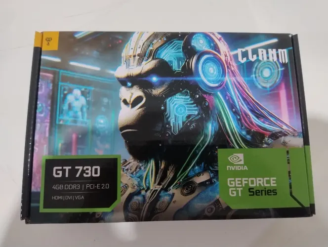 Placa de vídeo GT 730 Ddr3 4GB