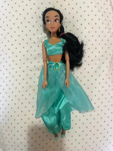 Boneca Princesa Jasmine Articulada - Oficial Disney;