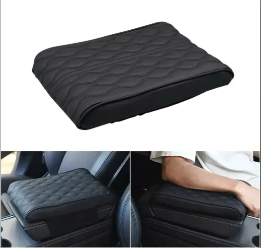Almofada De Apoio De Braço Para Carro, Fácil De Limpar, Fácil De Instalar