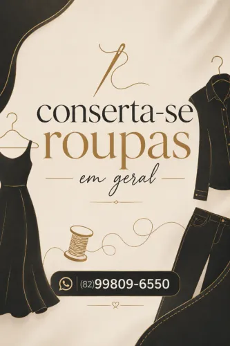 CONSERTA-SE ROUPAS EM GERAL