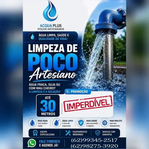 Manutenção e Limpeza de Mini Poço Artesiano