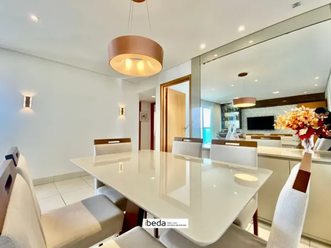 ibeda - Palazzo Cristal Apartamento Sala, 3 quartos, sendo 1 suíte 2 vagas.