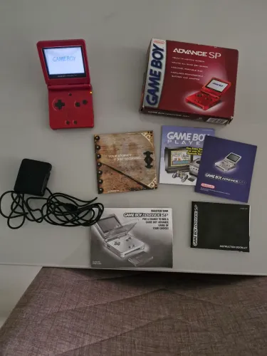 Game boy acvanced SP raro na caixa original
