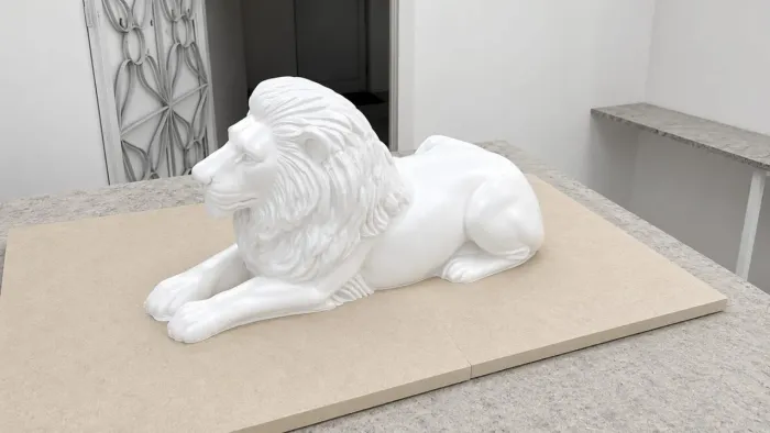 Escultura leão
