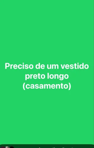 Vestido preto