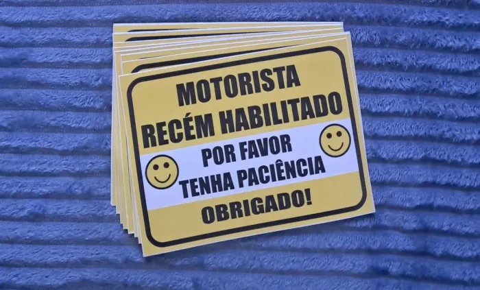 Adesivos Mororista Recém Habilitado