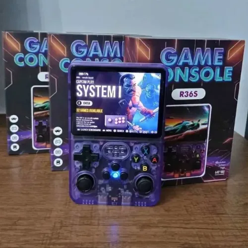 Video Game Portátil - R36S 64Gb 15.000 Jogos