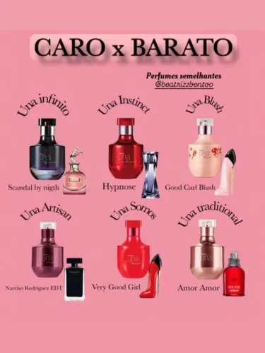 CARO x BARATO ? Você sabia que dá pra ter cheiro de perfume importado sem pagar preço de i