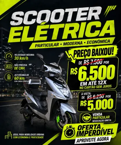 Moto Elétrica - Scooter