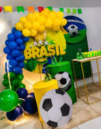 Decoração de Festa Completa - Incluso Balões, Montagem e Frete