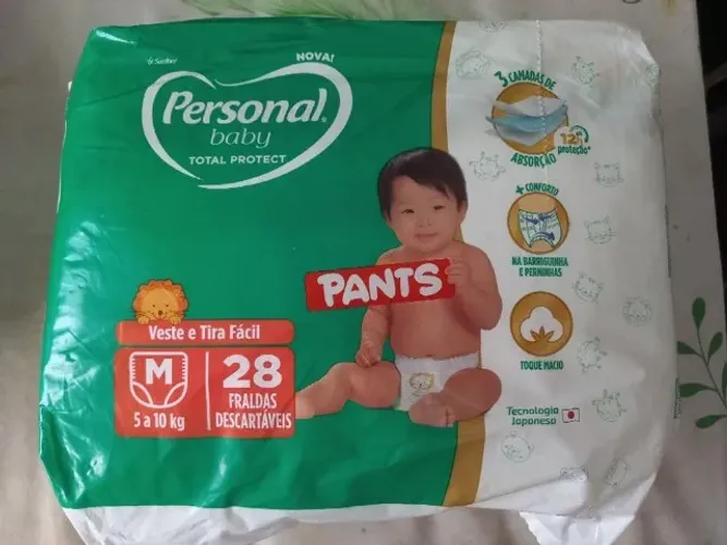 Fralda descartável Personal Tamanho M