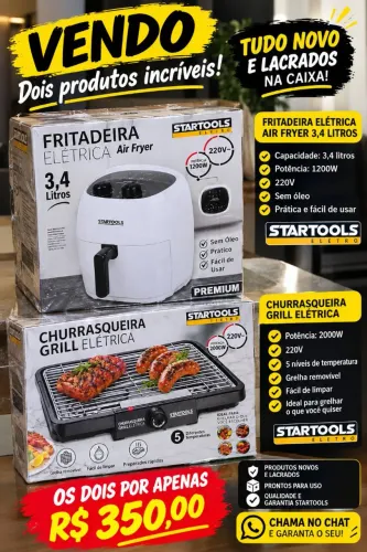 churrasqueira elétrica mais Airfryer