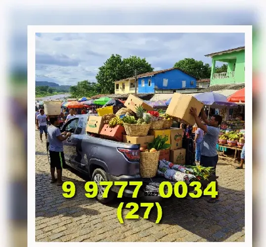 Frete/Mudança com ou s/ montador Marcos