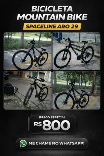 Bicicleta Spaceline Aro 29 