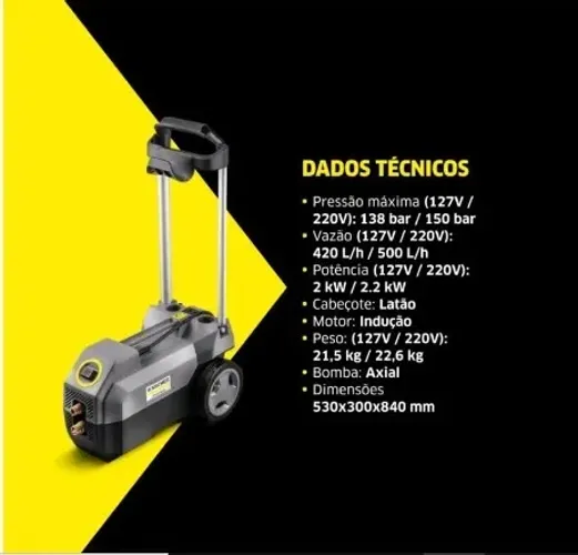 Lavadora karcher new Hd 585 (nova)